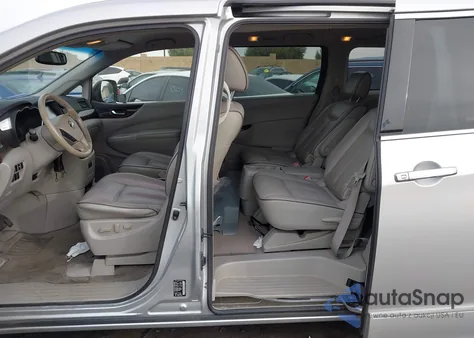 2013 Nissan Quest Sl from USA, damaged, VIN JN8AE2KPXD9063382